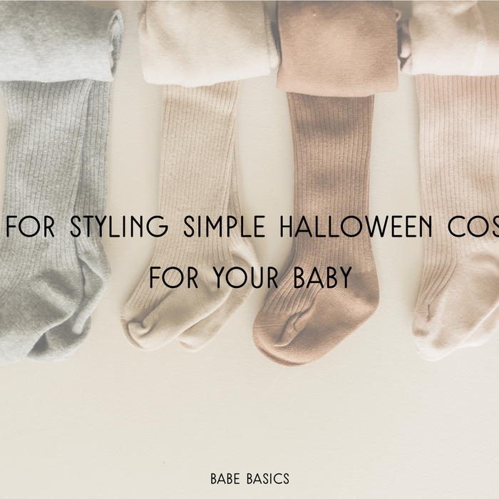 3 Tips for Styling Simple DIY Halloween Costumes for Your Baby