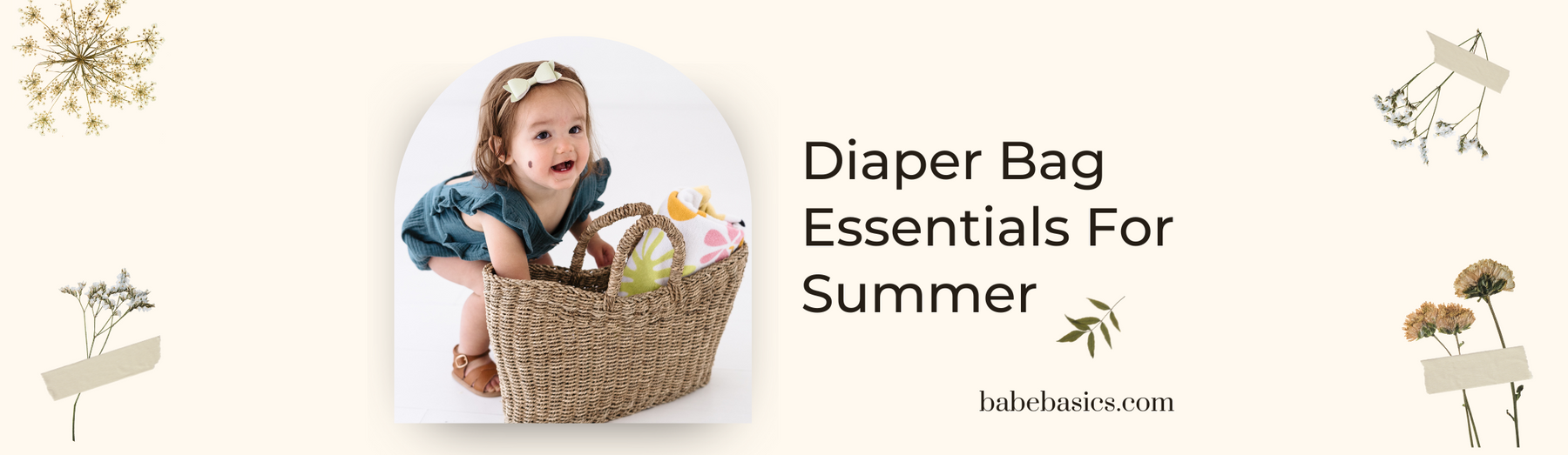 Diaper Bag 🎒Essentials for Summer