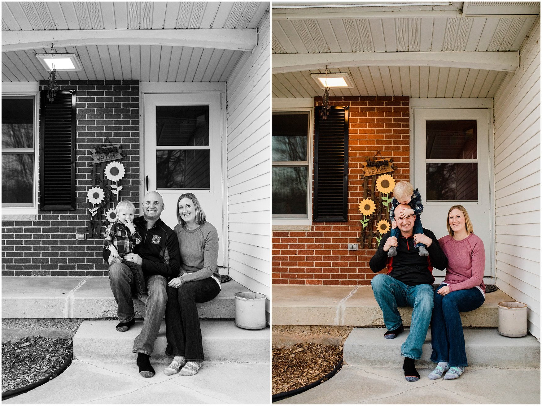 Front Porch Photo Sessions: How photographers and families are adapting to social distancing with the "Front Steps Project"