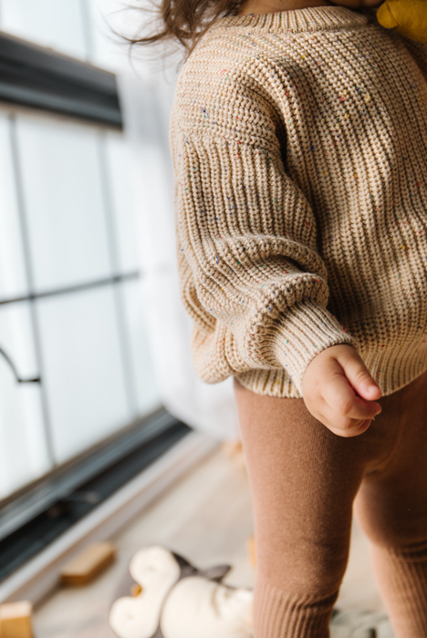 Knit Baby Sweater Babe Basics