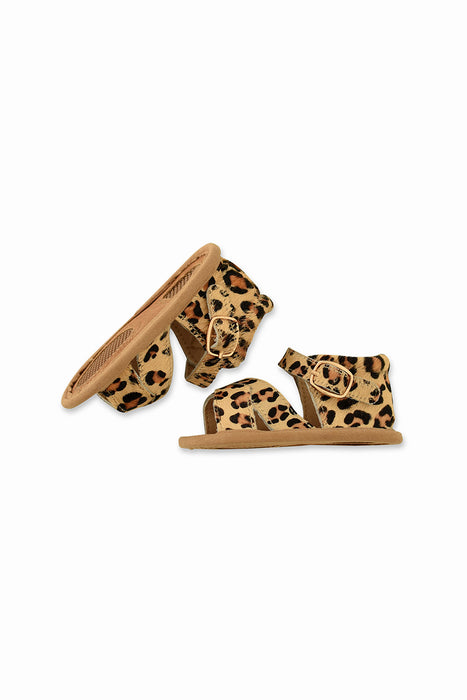 Leopard Baby Sandals - Babe Basics