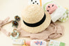 Unisex Straw Baby Hat