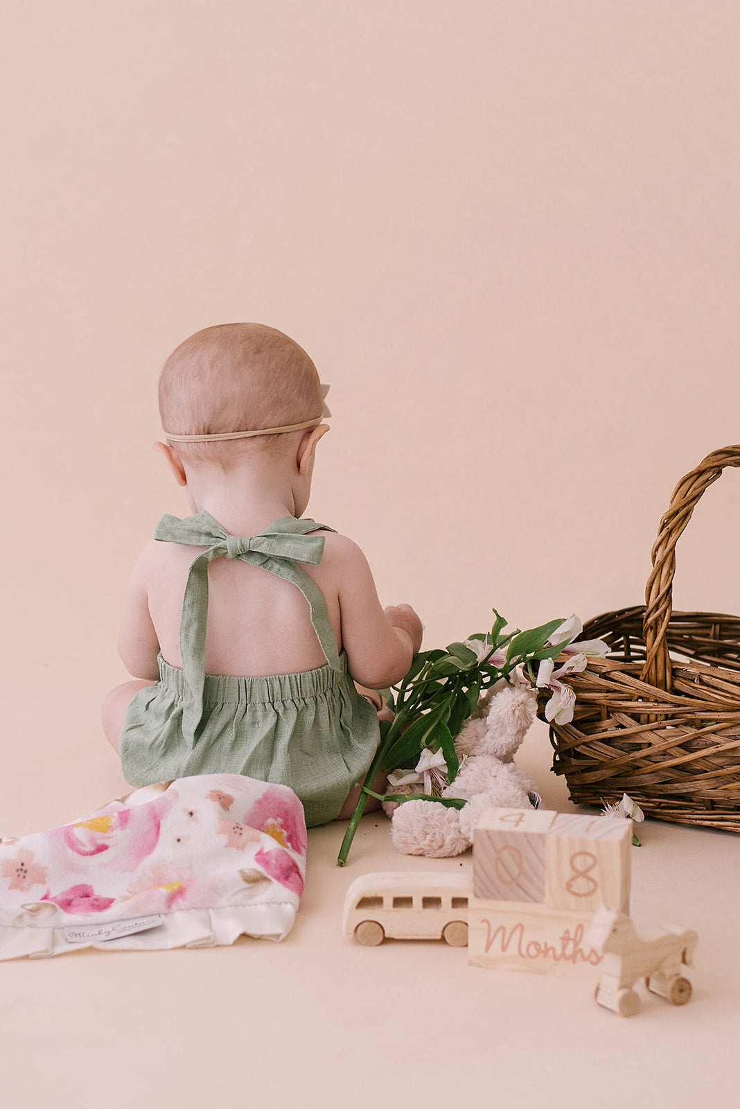 Sage Halter Romper - Babe Basics
