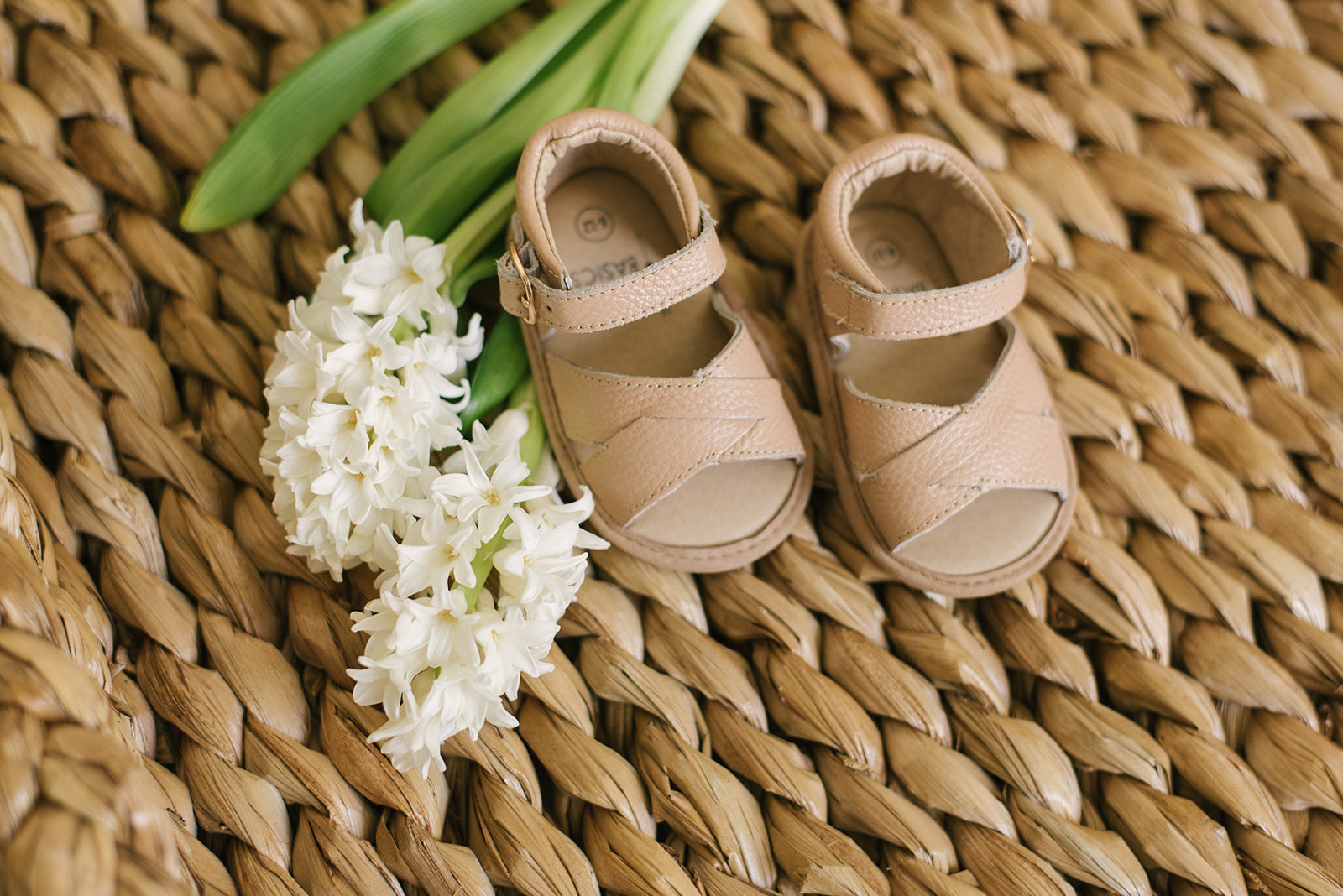Caramel Leather Sandals - Babe Basics