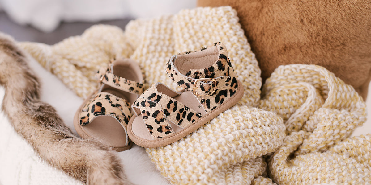 Leopard print deals baby sandals