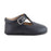 Soft-Sole Leather Mary Jane Moccasins - NAVY - Babe Basics