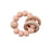 Peach Teething Rattle - Babe Basics