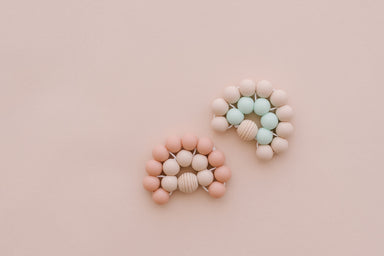Silicone Rainbow Teether - Babe Basics