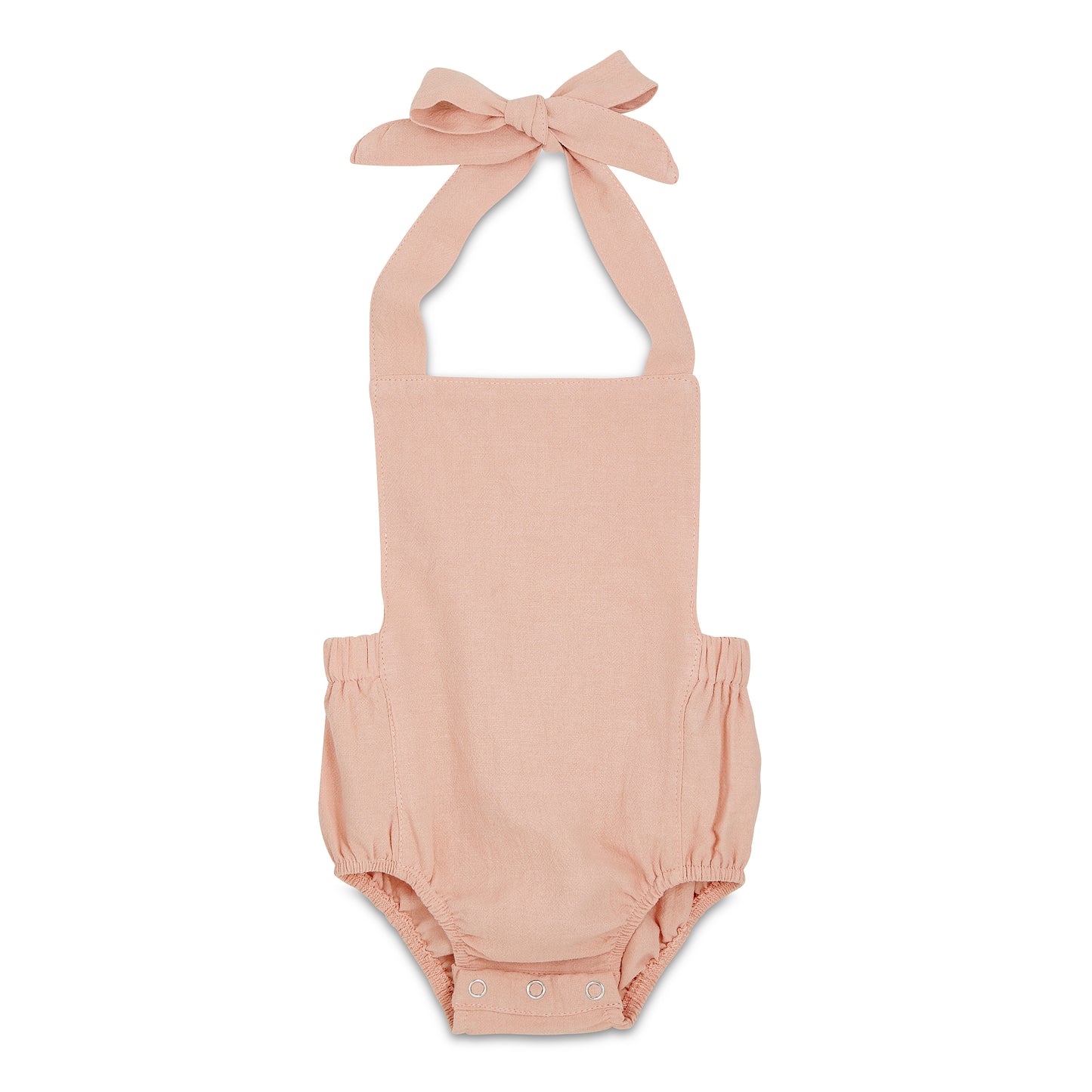 Blush Halter Romper - Babe Basics