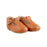 Hard-Sole Leather Mary Jane Moccasins - TAWNY - Babe Basics