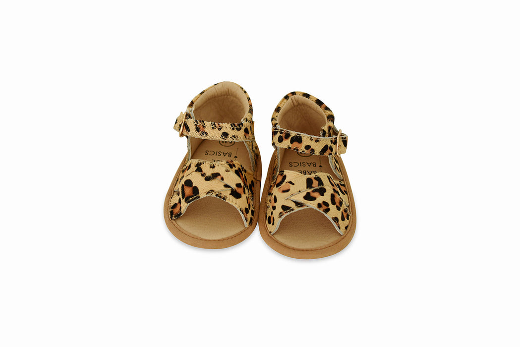 Leopard Baby Sandals - Babe Basics