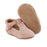 Soft-Sole Leather Mary Jane Moccasins - BLUSH - Babe Basics